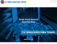 Tablet Screenshot of nikkokingtamateknik.com